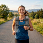 8KG Weighted Vest, Running Weight Vest with Adjustable Strap, Convenient Pocket and Reflective Strips for Men and Women