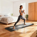 Gymnastics Mat, Tri-Fold Crash Exercise Pad, 6FT 2" Thick Foldable Workout Mat with Handles for Home Training, Grey