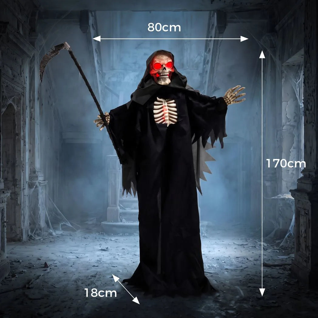 Animated Halloween Grim Reaper — 170cm