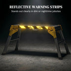 Work Bench, Foldable Aluminium Alloy Tool Stand with Handle, Non Slip, 150 kg, 110 x 32 x 50 cm