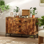 Modern Rustic Brown Sideboard