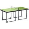 Folding Table Tennis Table with Net – 182cm, Green