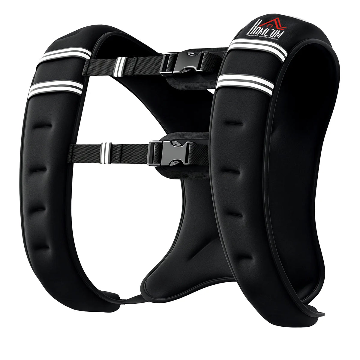 8KG Weighted Vest, Running Weight Vest with Adjustable Strap, Convenient Pocket and Reflective Strips for Men and Women