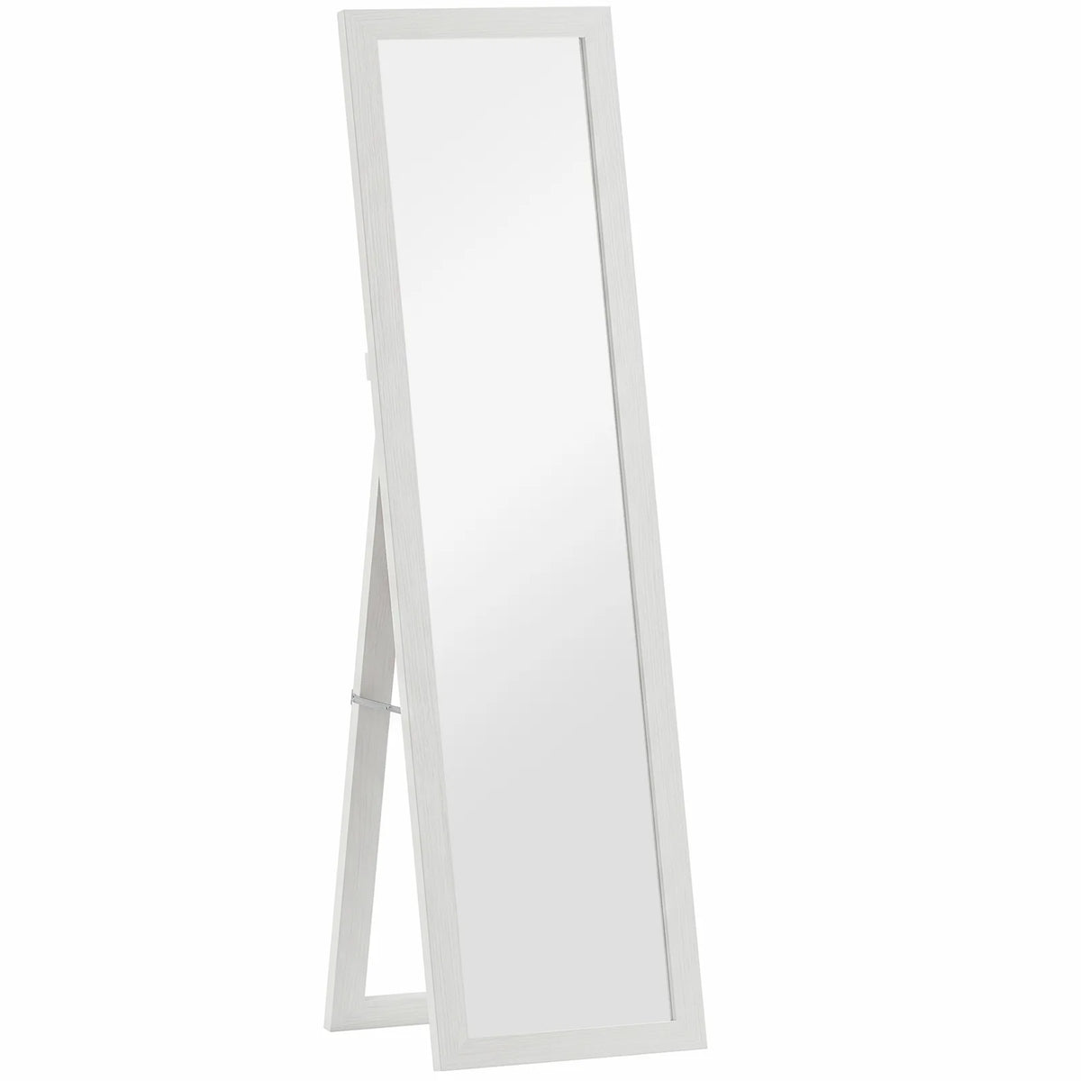 37 x 157 cm Full Length Mirror - White