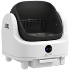 PawHut Self Cleaning Cat Litter Tray Top Opening Design, Automatic Litter Box More Space with Integrated Security Protection