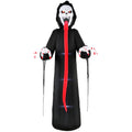 LED Inflatable Halloween Skeleton — 10ft