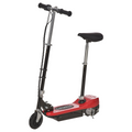 Kids Foldable Electric Powered Scooters 120W Toy w/ Brake Kickstand Red HOMCOM