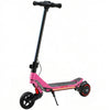 SPORTNOW Electric Scooter for Kids, Foldable E Scooter for Age Age 6 with LED Display, RGB lights, Up to 16km/h, Pink