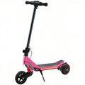 SPORTNOW Electric Scooter for Kids, Foldable E Scooter for Age Age 6 with LED Display, RGB lights, Up to 16km/h, Pink