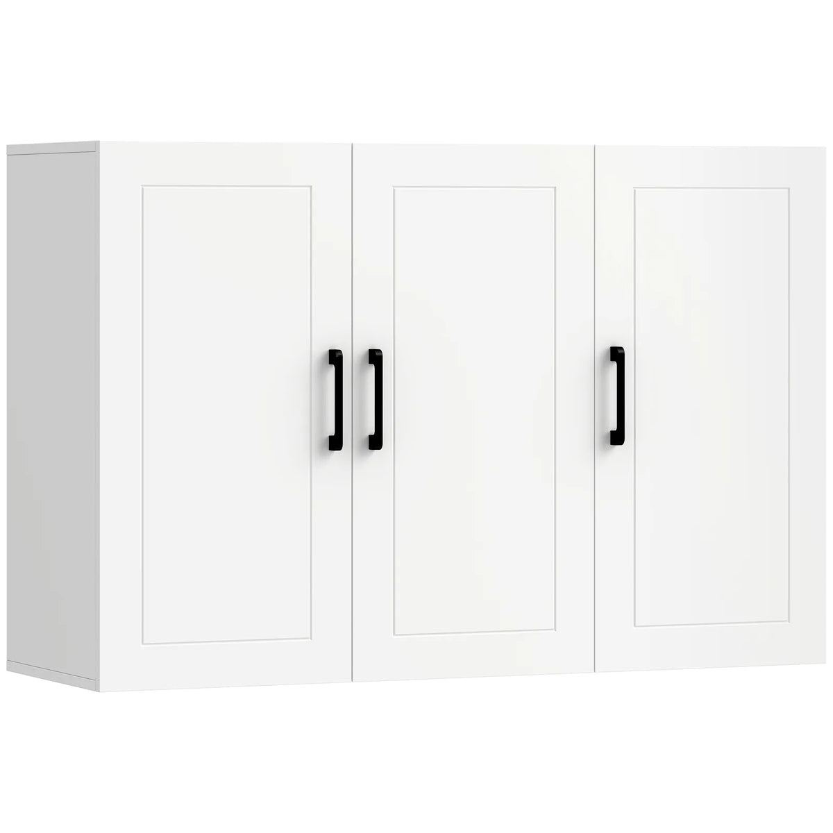 Bathroom Wall Cabinet, Wall Mounted Bathroom Cabinet, Over the Toilet Space Saver with Adjustable Shelves, White