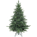 5ft Artificial Christmas Tree with Realistic Branches, Easy Assembly - Green