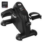Mini Exercise Bike Portable Pedal Manual Machine Indoor Fitness Black