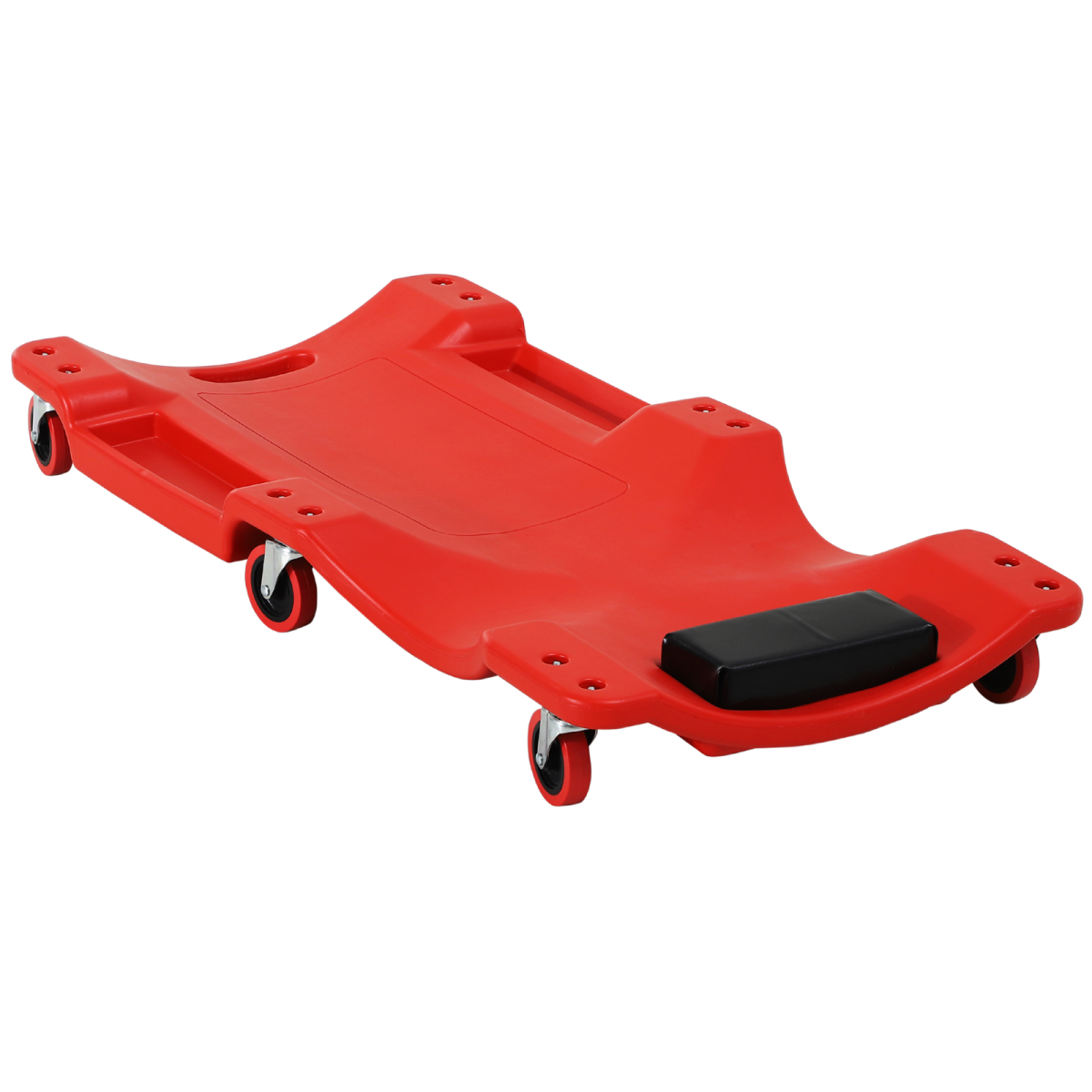 Mechanic Vehicle Creeper Rolling Moulded Workshop Garage Assistance Durhand