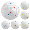PawHut 6 Pack Dog Balls Toys Fits Aggressive Chewers, Indestructible Teething and Water ETPU Balls for Throw and Fetch