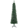 5.5FT Artificial Snow Dipped Christmas Tree Home Indoor Green HOMCOM