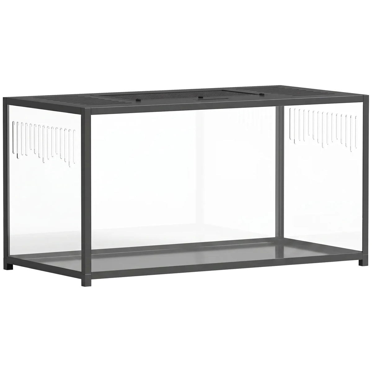 PawHut Large Hamster Cage, Chewproof Metal Rat Cage with Openable Top for Syrian Dwarf Hamster, Gerbil, 100 x 50 x 52.5 cm