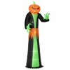 LED Inflatable Halloween Pumpkin Ghost — 9ft