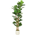 150cm Artificial Fiddle Leaf Fig Tree - Green