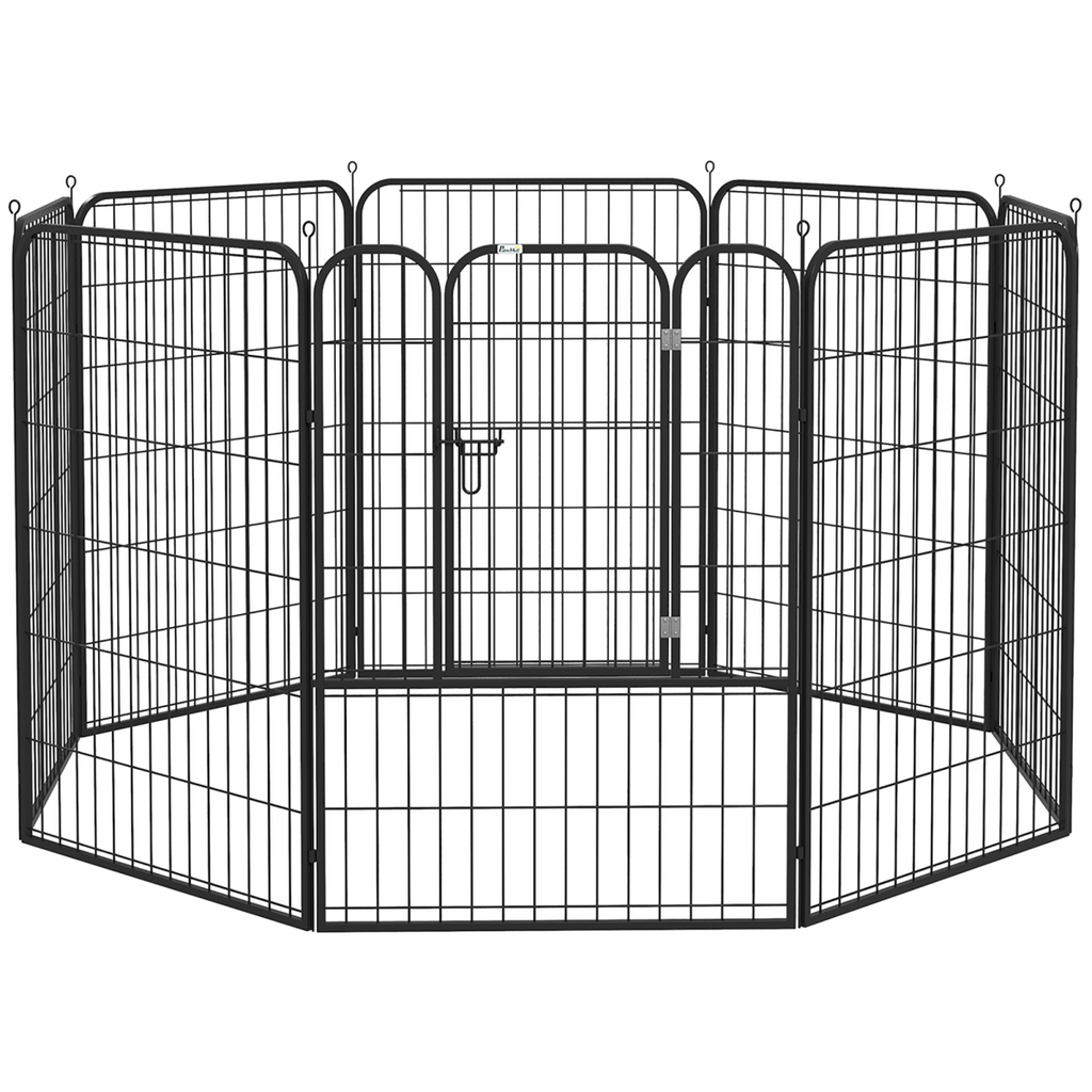 4 Sizes Pet Playpen Dog Rabbit Puppy Cage Folding Run Fence Metal Hutch