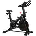 SPORTNOW Exercise Bike, Indoor Stationary Bike with Smart APP, 0-100% Magnetic Resistance, Adjustable Seat & Handlebars