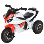 Kids Ride-On Police Bike 3-Wheel Vehicle with Music Lights 18-36 Mths