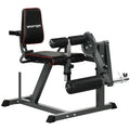 SPORTNOW Seated Leg Extension and Curl Machine, Adjustable Leg Raise Machine and Curl Machine with Plate Loaded for Hip, Thigh, Lower Body Workout