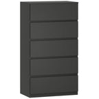 Chest of Drawers, 5-Drawer Storage Cabinets, Modern Dresser, Storage Drawer Unit for Bedroom