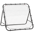 Rebounder Net Goal for Kids Adults Baseball Football Training Black