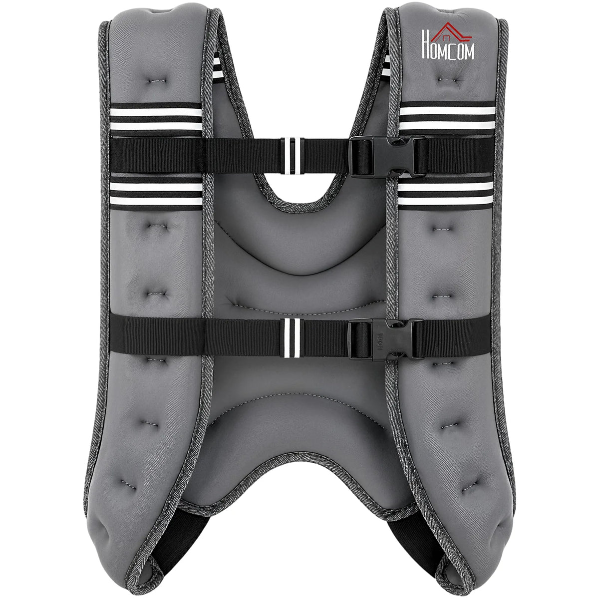 8KG Weighted Vest, Running Weight Vest with Adjustable Strap, Convenient Pocket and Reflective Strips for Men and Women