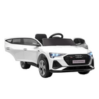 12V Kids Electric Ride-On Car/ w Remote Control, Lights, Music - White