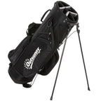 Outsunny Golf Stand Bag 6 Way Full-Length Dividers, Waterproof Golf Bag with 5 Pockets, Grey