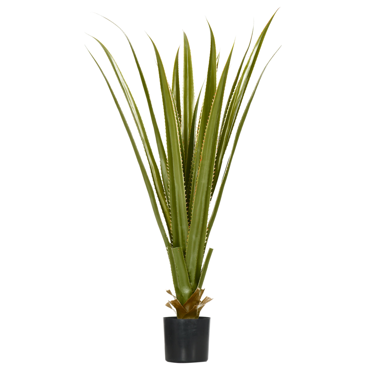 Potted Artificial Plants Agave Succulent for Desk Indoor Outdoor, 90cm