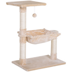 Cat Activity Tree Kitten Play Tower Palace Two-Tier with Sisal Scratching Post