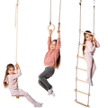 Wooden 3-in-1 Swing Set